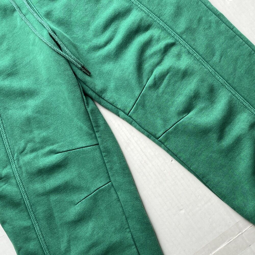 FP Movement Free People Sweatpants Green M Relaxed Barrel Leg Pleated Joggers - Picture 8 of 14
